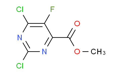 CAS No. 1353101-99-1, Methyl 2,6-dichloro-5-fluoropyrimidine-4-carboxylate