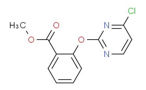 CAS No. 1159822-80-6, Methyl 2-(4-chloropyrimidin-2-yloxy)benzoate