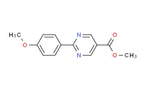 CAS No. 1068977-07-0, Methyl 2-(4-methoxyphenyl)pyrimidine-5-carboxylate