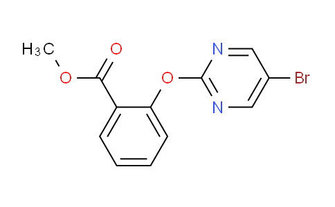 CAS No. 1086397-52-5, Methyl 2-(5-bromopyrimidin-2-yloxy)benzoate