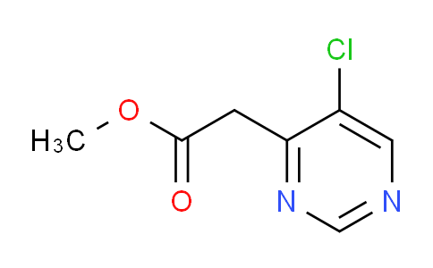 CAS No. 1260813-71-5, Methyl 2-(5-chloropyrimidin-4-yl)acetate