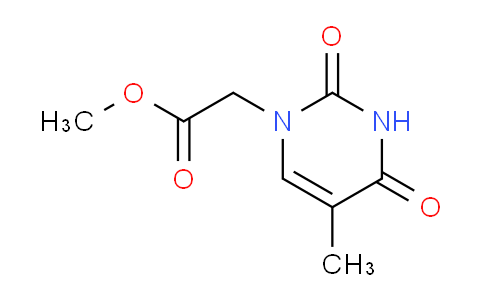 CAS No. 134456-94-3, Methyl 2-(5-methyl-2,4-dioxo-3,4-dihydropyrimidin-1(2H)-yl)acetate