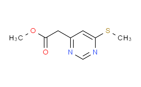 CAS No. 946422-10-2, Methyl 2-(6-(methylthio)pyrimidin-4-yl)acetate