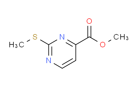 CAS No. 64224-67-5, Methyl 2-(methylthio)pyrimidine-4-carboxylate