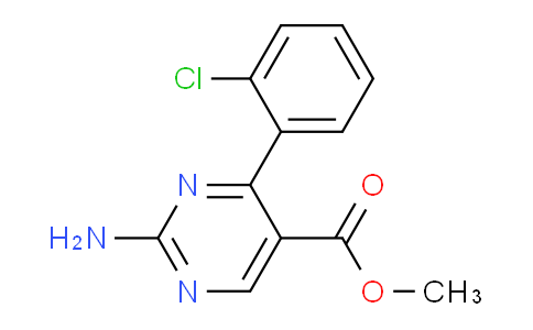 DY695752 | 1133115-68-0 | Methyl 2-amino-4-(2-chlorophenyl)pyrimidine-5-carboxylate