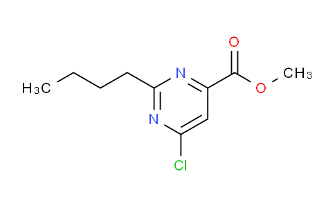 CAS No. 1707370-01-1, Methyl 2-butyl-6-chloropyrimidine-4-carboxylate