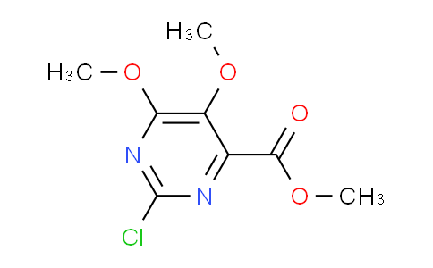 CAS No. 923938-13-0, Methyl 2-chloro-5,6-dimethoxypyrimidine-4-carboxylate