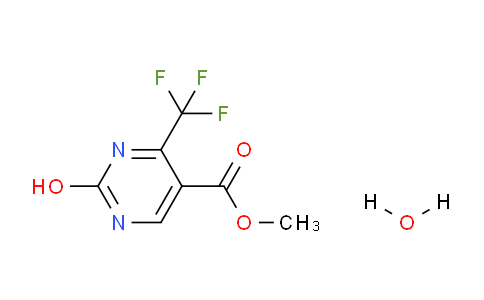 CAS No. 1185300-18-8, Methyl 2-hydroxy-4-(trifluoromethyl)pyrimidine-5-carboxylate hydrate