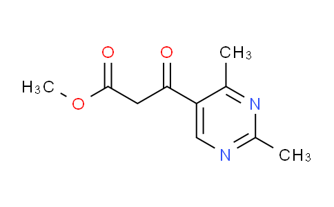 CAS No. 1083350-31-5, Methyl 3-(2,4-dimethylpyrimidin-5-yl)-3-oxopropanoate