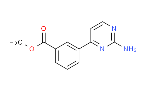 CAS No. 579476-49-6, Methyl 3-(2-aminopyrimidin-4-yl)benzoate