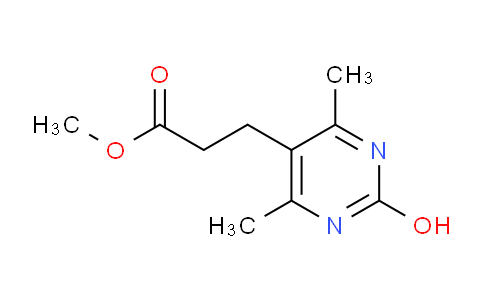 CAS No. 1365963-97-8, Methyl 3-(2-hydroxy-4,6-dimethylpyrimidin-5-yl)propanoate