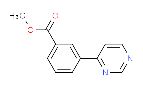 CAS No. 168619-01-0, Methyl 3-(pyrimidin-4-yl)benzoate