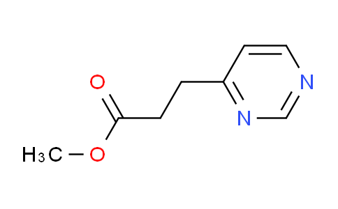 CAS No. 2435-42-9, Methyl 3-(pyrimidin-4-yl)propanoate