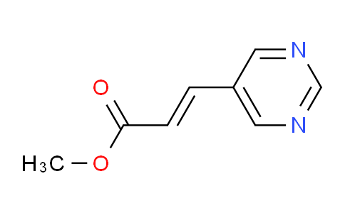 CAS No. 224776-14-1, Methyl 3-(pyrimidin-5-yl)acrylate