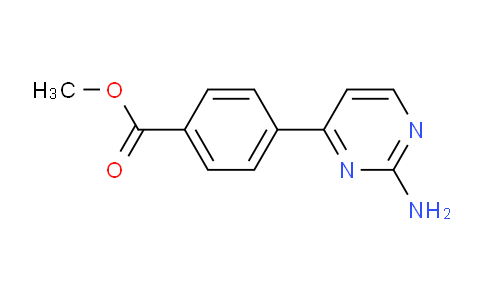 CAS No. 1706430-19-4, Methyl 4-(2-aminopyrimidin-4-yl)benzoate