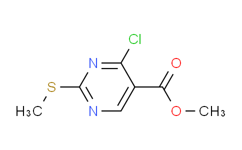 CAS No. 38275-39-7, Methyl 4-chloro-2-(methylthio)pyrimidine-5-carboxylate