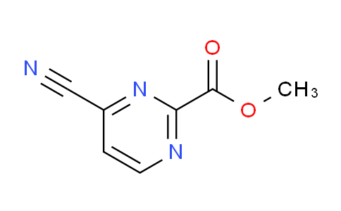 CAS No. 1956376-85-4, Methyl 4-cyanopyrimidine-2-carboxylate