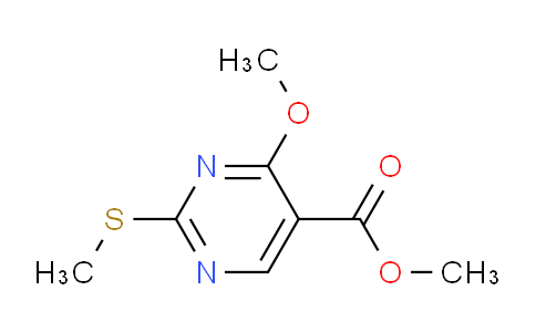 CAS No. 15400-57-4, Methyl 4-methoxy-2-(methylthio)pyrimidine-5-carboxylate