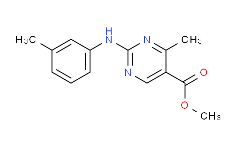CAS No. 1374509-41-7, Methyl 4-methyl-2-(m-tolylamino)pyrimidine-5-carboxylate