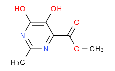 CAS No. 878158-18-0, Methyl 5,6-dihydroxy-2-methylpyrimidine-4-carboxylate