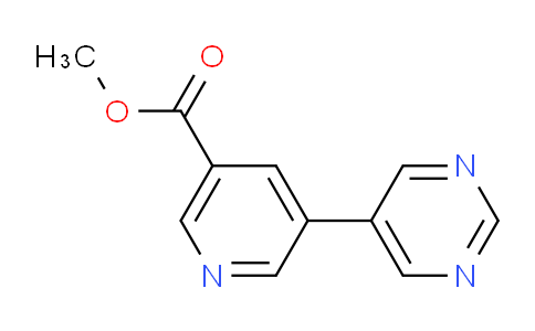 CAS No. 893740-21-1, Methyl 5-(pyrimidin-5-yl)nicotinate