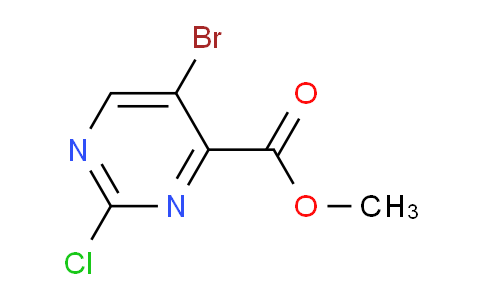 CAS No. 1780305-53-4, Methyl 5-bromo-2-chloropyrimidine-4-carboxylate