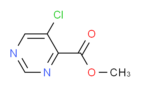 CAS No. 124999-47-9, Methyl 5-chloropyrimidine-4-carboxylate
