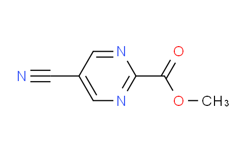 CAS No. 1086393-90-9, Methyl 5-cyanopyrimidine-2-carboxylate