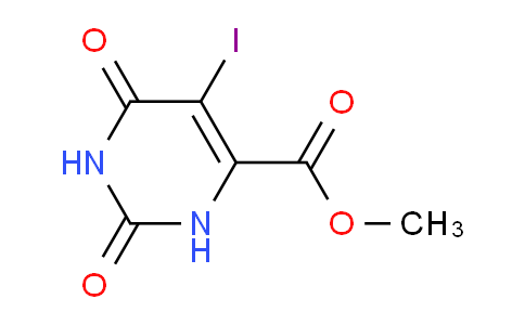 CAS No. 116393-71-6, Methyl 5-iodo-2,6-dioxo-1,2,3,6-tetrahydropyrimidine-4-carboxylate