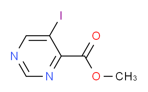 CAS No. 1370725-02-2, Methyl 5-iodopyrimidine-4-carboxylate