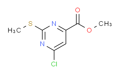 CAS No. 6311-74-6, Methyl 6-chloro-2-(methylthio)pyrimidine-4-carboxylate