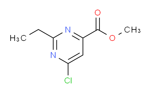 CAS No. 1394023-05-2, Methyl 6-chloro-2-ethylpyrimidine-4-carboxylate