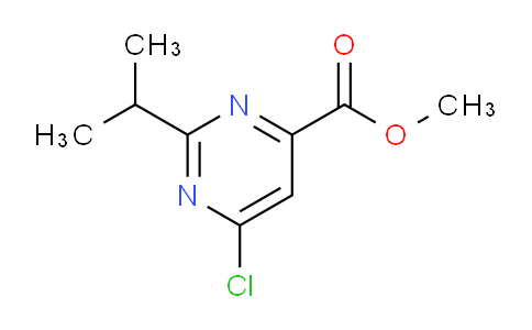 CAS No. 1394022-13-9, Methyl 6-chloro-2-isopropylpyrimidine-4-carboxylate