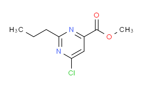 CAS No. 1394021-99-8, Methyl 6-chloro-2-propylpyrimidine-4-carboxylate