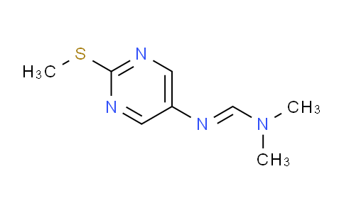 CAS No. 52767-93-8, N,N-Dimethyl-N'-(2-(methylthio)pyrimidin-5-yl)formimidamide