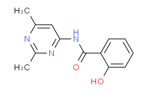 CAS No. 634174-95-1, N-(2,6-Dimethylpyrimidin-4-yl)-2-hydroxybenzamide
