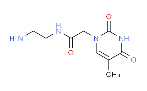 CAS No. 546145-03-3, N-(2-Aminoethyl)-2-(5-methyl-2,4-dioxo-3,4-dihydropyrimidin-1(2H)-yl)acetamide