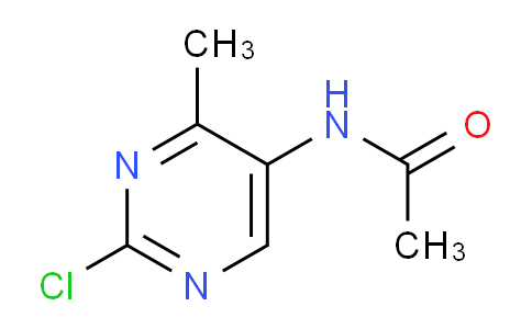 CAS No. 633328-96-8, N-(2-Chloro-4-methylpyrimidin-5-yl)acetamide