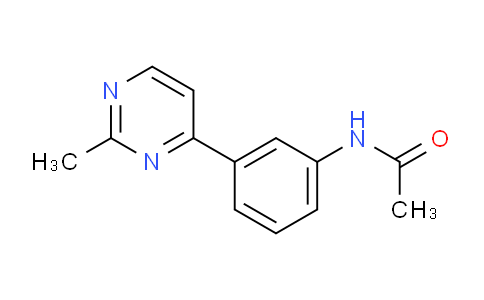 CAS No. 874774-02-4, N-(3-(2-Methylpyrimidin-4-yl)phenyl)acetamide