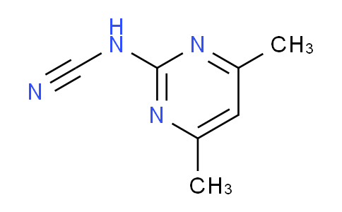 CAS No. 55474-90-3, N-(4,6-Dimethylpyrimidin-2-yl)cyanamide