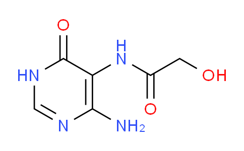 CAS No. 50609-14-8, N-(4-amino-6-oxo-1,6-dihydropyrimidin-5-yl)-2-hydroxyacetamide