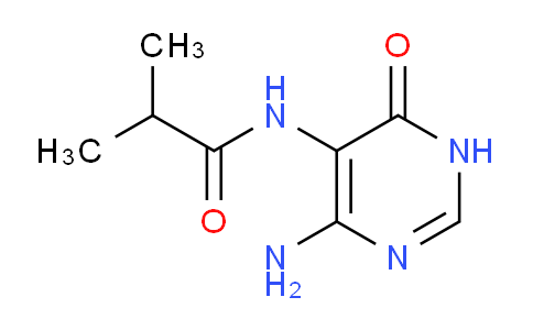 CAS No. 50609-12-6, N-(4-amino-6-oxo-1,6-dihydropyrimidin-5-yl)isobutyramide
