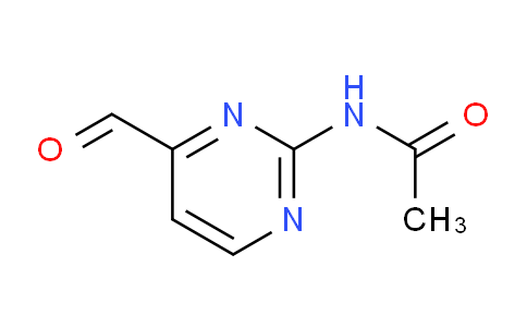 CAS No. 180869-44-7, N-(4-Formylpyrimidin-2-yl)acetamide
