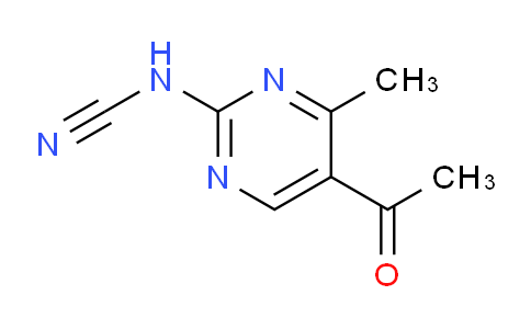 CAS No. 102739-38-8, N-(5-Acetyl-4-methylpyrimidin-2-yl)cyanamide