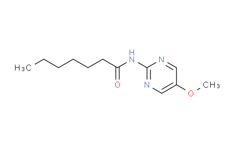 CAS No. 1057667-16-9, N-(5-Methoxypyrimidin-2-yl)heptanamide