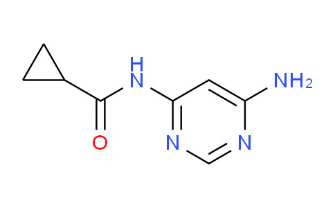 CAS No. 1378039-62-3, N-(6-Aminopyrimidin-4-yl)cyclopropanecarboxamide