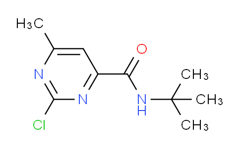 CAS No. 1344687-97-3, N-(tert-Butyl)-2-chloro-6-methylpyrimidine-4-carboxamide