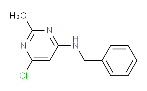 CAS No. 1017783-05-9, N-Benzyl-6-chloro-2-methylpyrimidin-4-amine