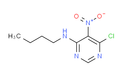 CAS No. 492464-18-3, N-Butyl-6-chloro-5-nitropyrimidin-4-amine