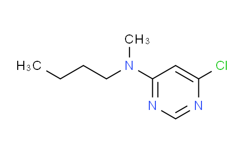 CAS No. 1219967-79-9, N-Butyl-6-chloro-N-methylpyrimidin-4-amine